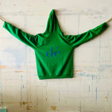 dé La felpa con la zip.