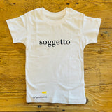 Soggetto La maglietta da bambino.