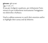 Giovane La maglietta